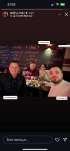 Дафина Зеќири и нејзиниот сопруг на вечера со Гренел