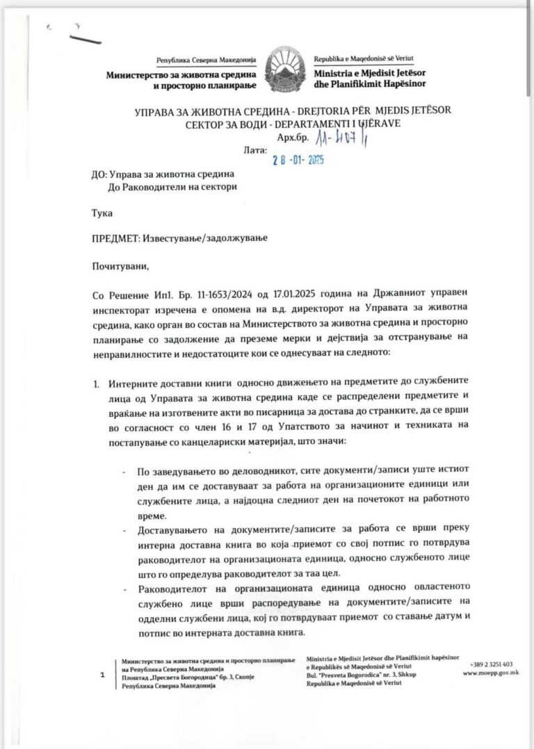 ДУИ: Поради уцени и корупција на Меџити му се одземени овластувањата
