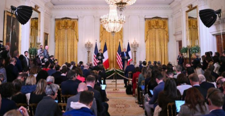Трамп: Се договоривме со Макрон дека Европа ќе ги плати и трошоците за обезбедување мир