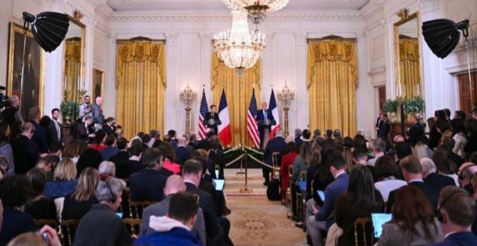 Трамп: Се договоривме со Макрон дека Европа ќе ги плати и трошоците за обезбедување мир