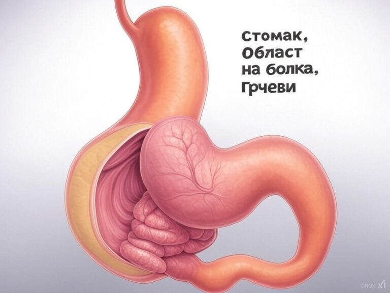 грчеви во стомак