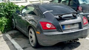 Одземено возило во Скопје поради создавање голема бучава
