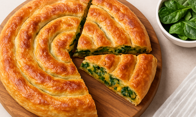 Највкусниот рецепт што ќе го пробате оваа недела! Сукана пита со спанаќ, чедар и тајна состојка!