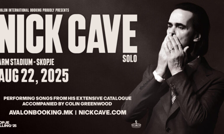 Nick Cave доаѓа во Скопје – концерт што ќе остане врежан во историјата!